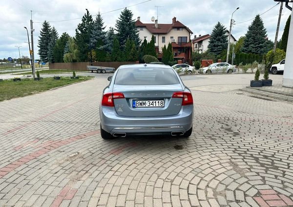 Volvo S60 cena 68900 przebieg: 128000, rok produkcji 2018 z Łapy małe 79